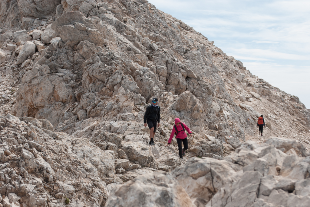 Escursione e trekking al Corno Grande nel Parco Nazionale del Gran Sasso