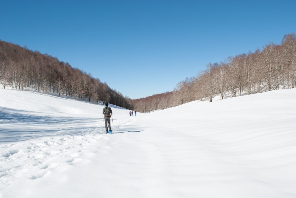 Escursione in ciaspole vicino Roma