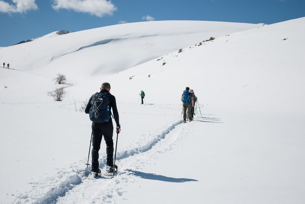 Escursione in ciaspole vicino Roma