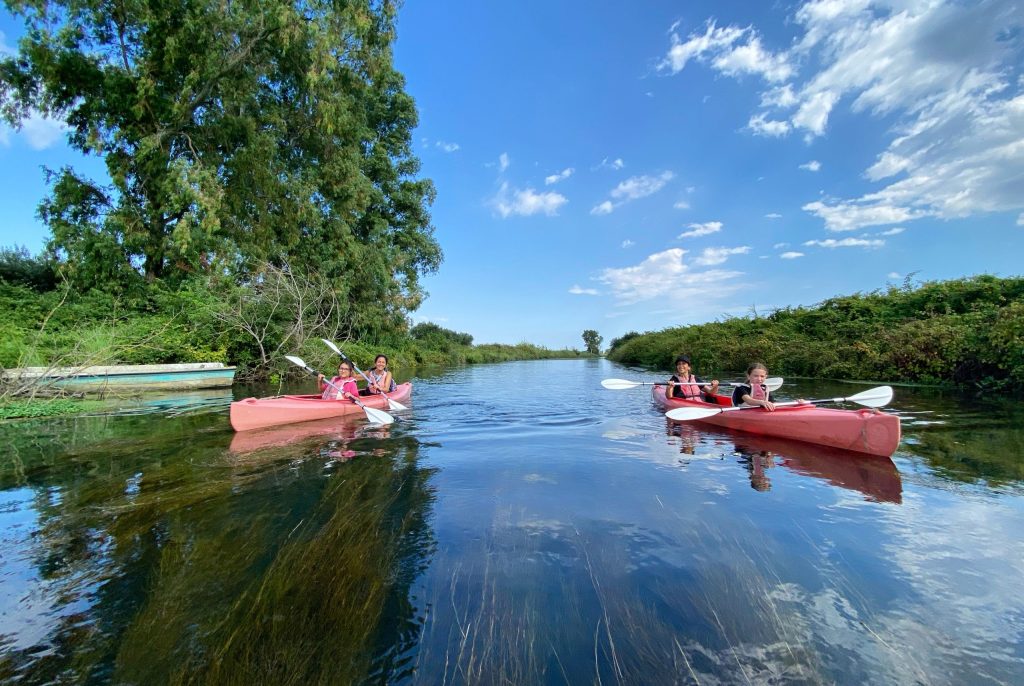 Escursioni in kayak Fiume Cavata